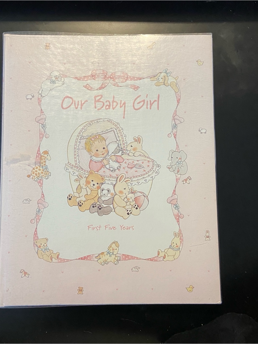 Our Baby Girl Pink Baby Memory Book